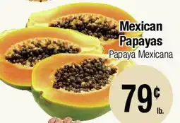 Big Saver Foods Mexican Papayas offer