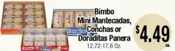 Big Saver Foods Bimbo Mini Mantecadas, Conchas or Doraditas Panera offer