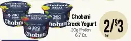 Big Saver Foods Chobani Greek Yogurt offer