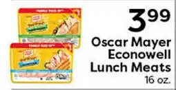 Rich's Fresh Market Oscar Mayer Econowell Lunch Meats offer