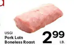 Rich's Fresh Market USGI Pork Loin Boneless Roast offer