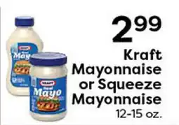Rich's Fresh Market Kraft Mayonnaise or Squeeze Mayonnaise offer