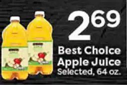 Rich's Fresh Market Best Choice Apple Juice offer