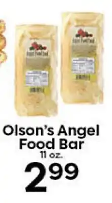 Rich's Fresh Market Olson's Angel Food Bar offer