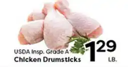 Rich's Fresh Market USDA Insp. Grade A Chicken Drumsticks offer