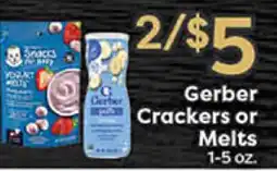 Rich's Fresh Market Gerber Crackers or Melts offer