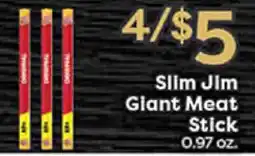 Rich's Fresh Market Slim Jim Giant Meat Stick offer