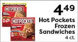 Rich's Fresh Market Hot Pockets Frozen Sandwiches offer