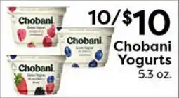 Rich's Fresh Market Chobani Yogurts offer