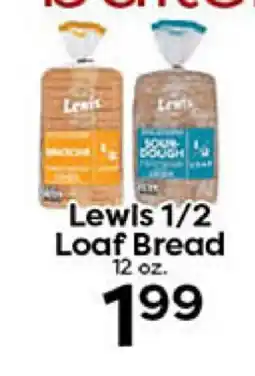 Rich's Fresh Market Lewis 1/2 Loaf Bread offer