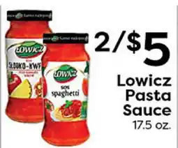 Rich's Fresh Market Lowicz Pasta Sauce offer