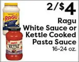 Rich's Fresh Market Ragu White Sauce or Kettle Cooked Pasta Sauce offer