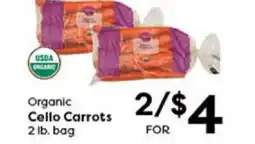 Rich's Fresh Market Organic Cello Carrots offer