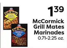 Rich's Fresh Market McCormick Grill Mates Marinades offer