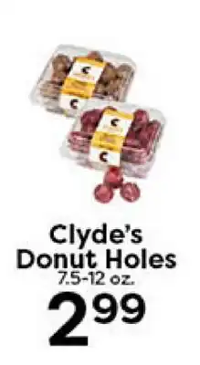 Rich's Fresh Market Clyde's Donut Holes offer