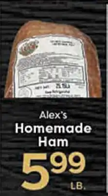 Rich's Fresh Market Alex's Homemade Ham offer