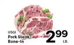 Rich's Fresh Market USGI Pork Steak Bone-In offer