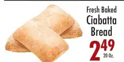 Garden Fresh Market Fresh Baked Ciabatta Bread offer