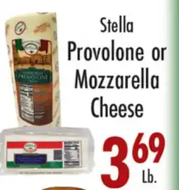 Garden Fresh Market Stella Provolone or Mozzarella Cheese offer