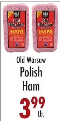 Garden Fresh Market Old Warsaw Polish Ham offer