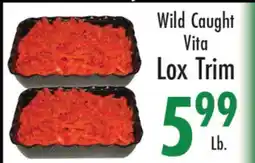 Garden Fresh Market Wild Caught Vita Lox Trim offer