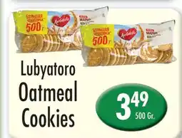Garden Fresh Market Lubyatoro Oatmeal Cookies offer