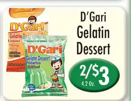 Garden Fresh Market D'Gari Gelatin Dessert offer
