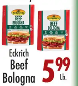 Garden Fresh Market Eckrich Beef Bologna offer