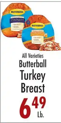 Garden Fresh Market Butterball Turkey Breast offer