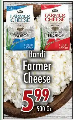 Garden Fresh Market Bandi Farmer Cheese offer