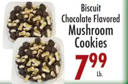 Garden Fresh Market Biscuit Chocolate Flavored Mushroom Cookies offer