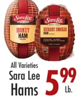 Garden Fresh Market Sara Lee Hams offer