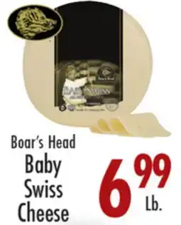 Garden Fresh Market Boar's Head Baby Swiss Cheese offer