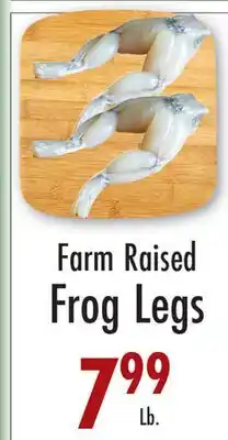 Garden Fresh Market Farm Raised Frog Legs offer