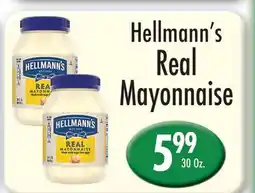 Garden Fresh Market Hellmann's Real Mayonnaise offer