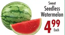 Garden Fresh Market Sweet Seedless Watermelon offer