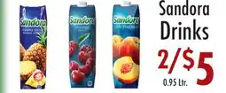 Garden Fresh Market Sandora Drinks offer