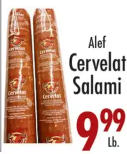 Garden Fresh Market Alef Cervelat Salami offer