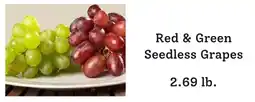 Windmill Farms Red & Green Seedless Grapes offer