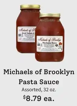 Windmill Farms Michaels of Brooklyn Pasta Sauce offer