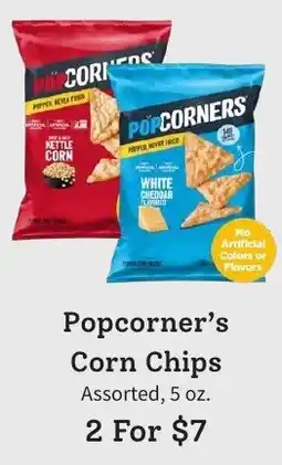 Windmill Farms Popcorner's Corn Chips offer
