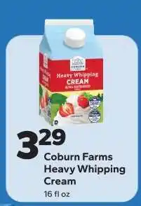Save a Lot Coburn Farms Heavy Whipping Cream offer