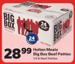 Save a Lot Holten Meats Big Box Beef Patties offer