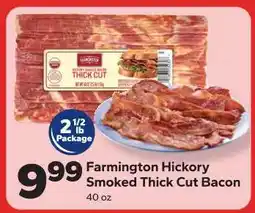 Save a Lot Farmington Hickory Smoked Thick Cut Bacon offer