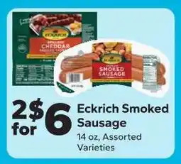Save a Lot Eckrich Smoked Sausage offer