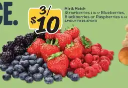 Winn Dixie Mix & Match Berries offer