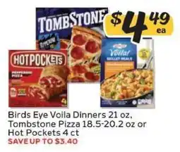 Winn Dixie Birds Eye Voila Dinners, Tombstone Pizza, Hot Pockets offer