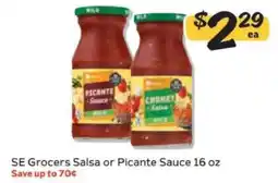 Winn Dixie SE Grocers Salsa or Picante Sauce offer