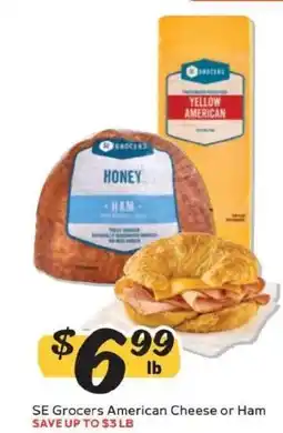 Winn Dixie SE Grocers American Cheese or Ham offer