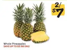 Winn Dixie Whole Pineapples offer